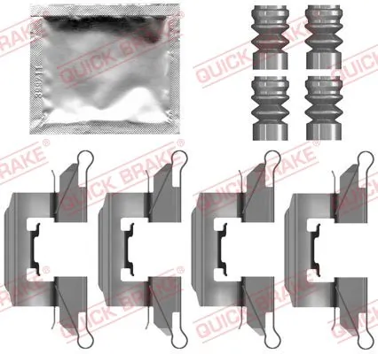Accessory Kit, disc brake pad